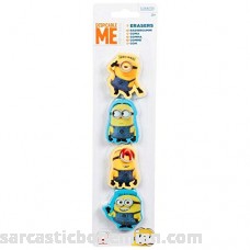 Minions Erasers Pack Of 4 One Size B07MFYDKQ9